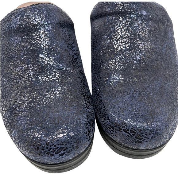 Mephisto Satty Blue Crush Leather Slip On Comfort Clogs Women’s 40 - Picture 5 of 14